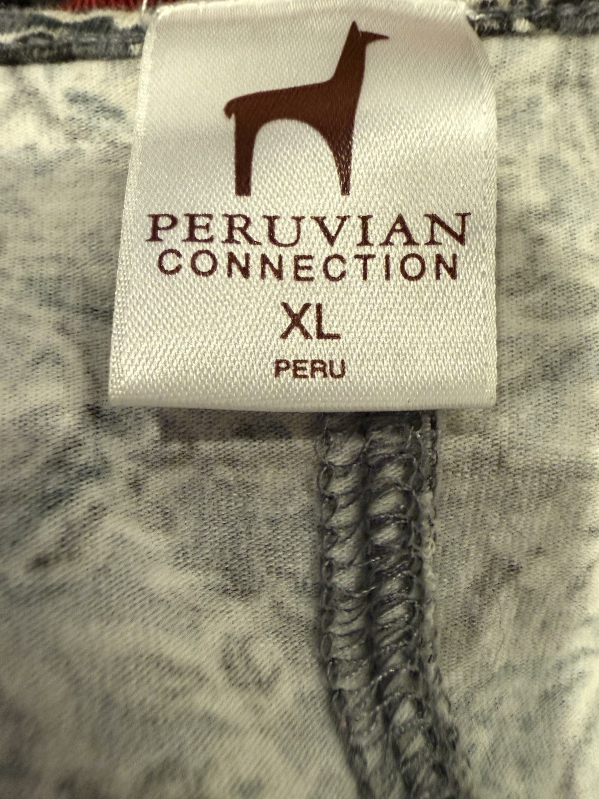 Peruvian Connection Filigree Print A Line Breathable Lightweight Dress Size XL