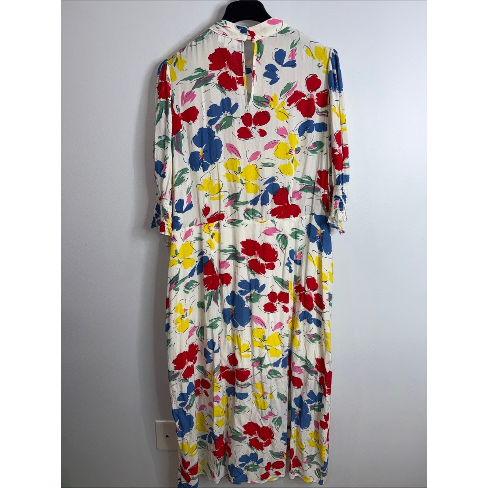 Rixo x Target mock neck floral plus size midi dress size 20/22