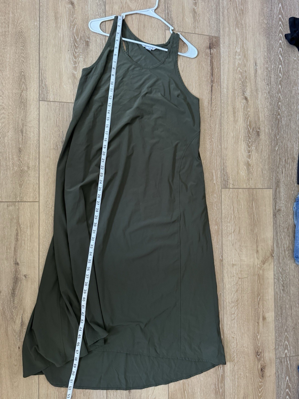 ATHLETA Essential Midi Scoop Dress Women’s Size US M Green