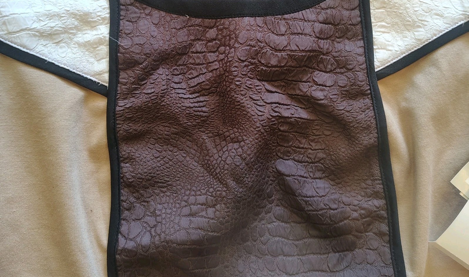 Beige By Eci Women’s Size 16 Stretch Sleeveless Dress Brown And Beige A3