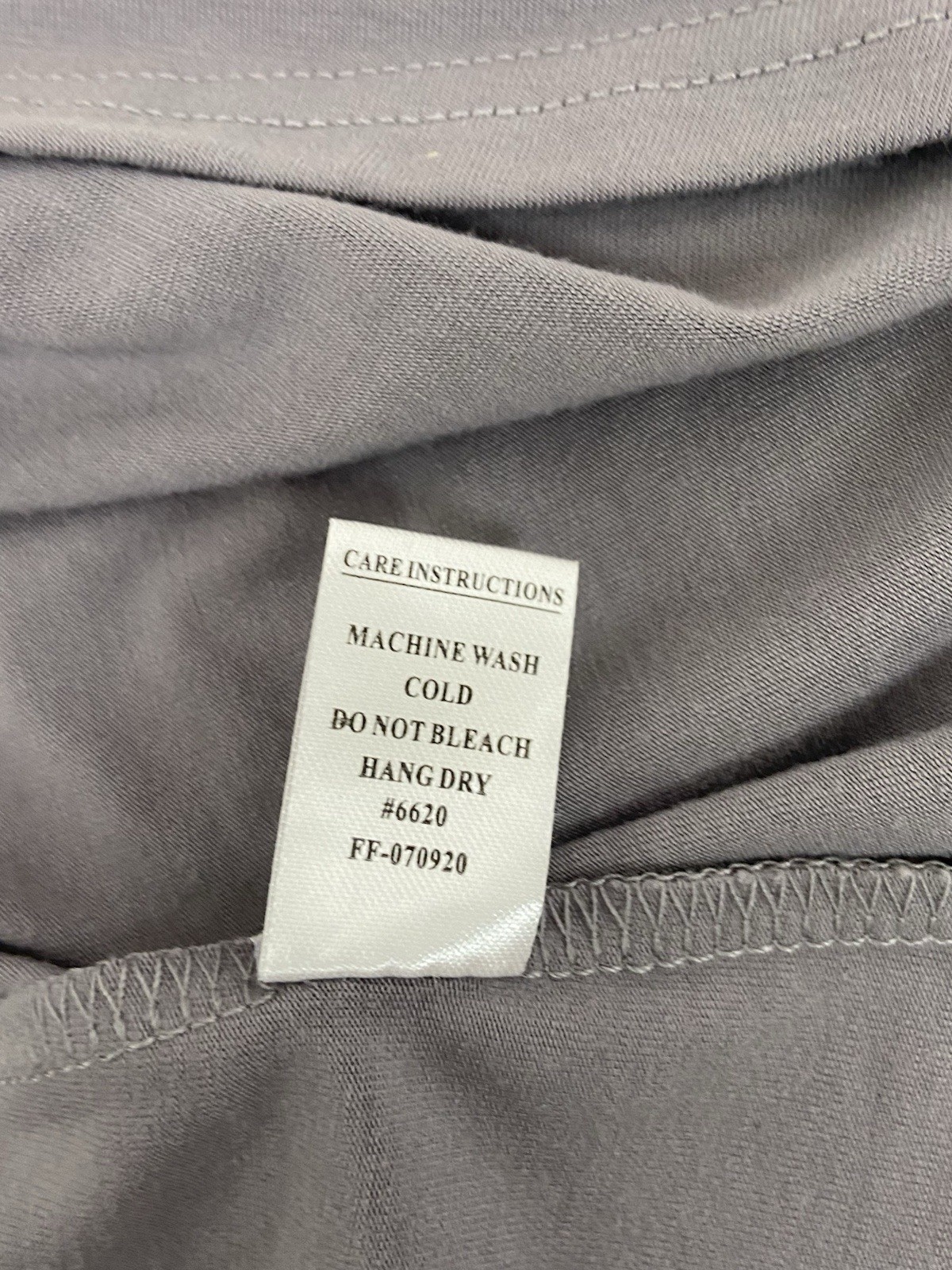 Free Fly Size Medium Gray Bamboo Flex Sleeveless Tank Dress Stretch Comfort