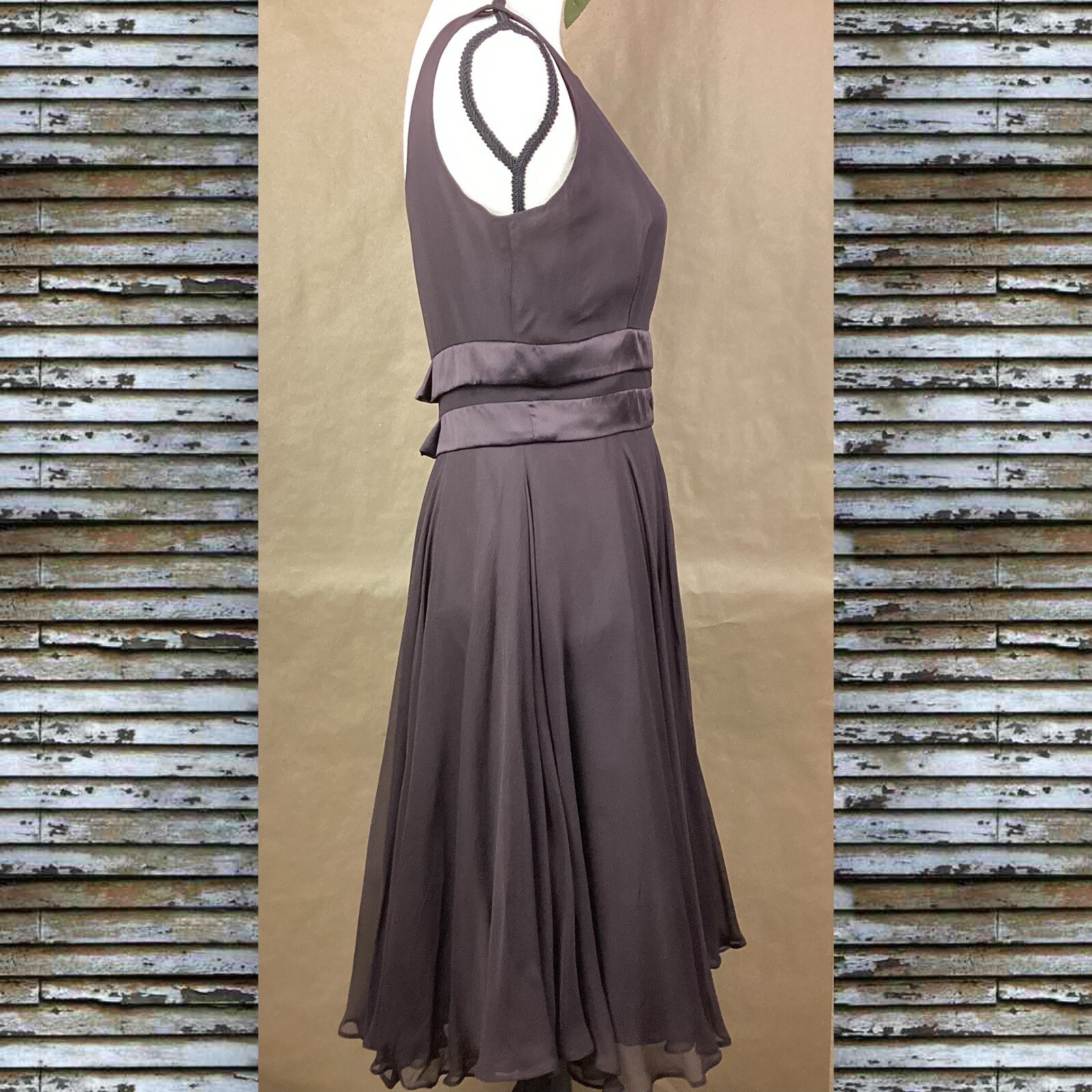 Mix it Vintage Silk Party Flowy Dress BABY Dirty Dancing Style Women’s Size 6