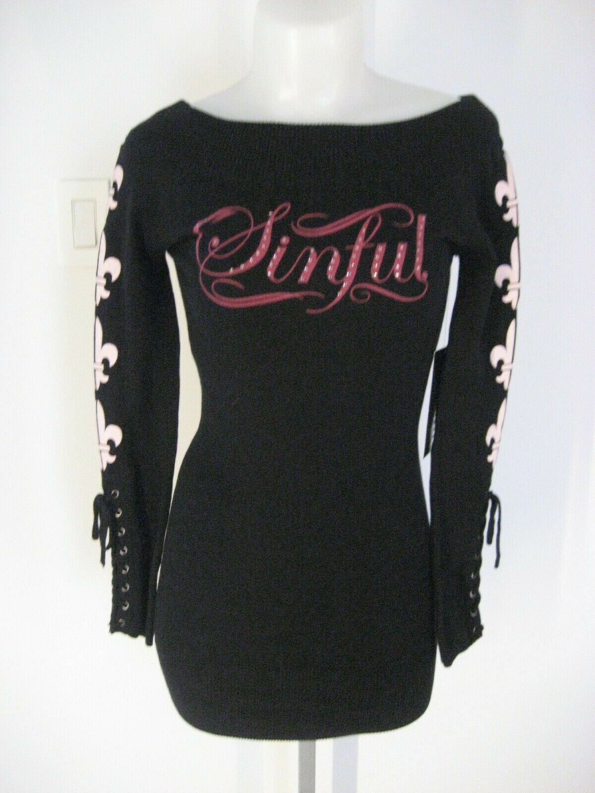 AFFLICTION SINFUL Sweater Dress Size S