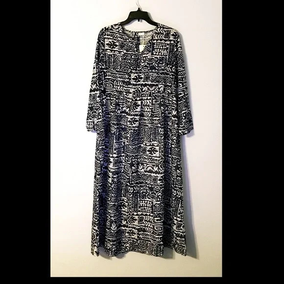 MISS KELLY 1999 Dress BOHO Batik – NWT
