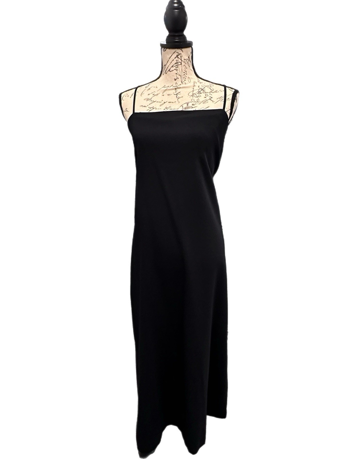 Zara Spaghetti Strap Black Maxi Dress NWT Sz XL – Casual/Semi-Formal/Date Night