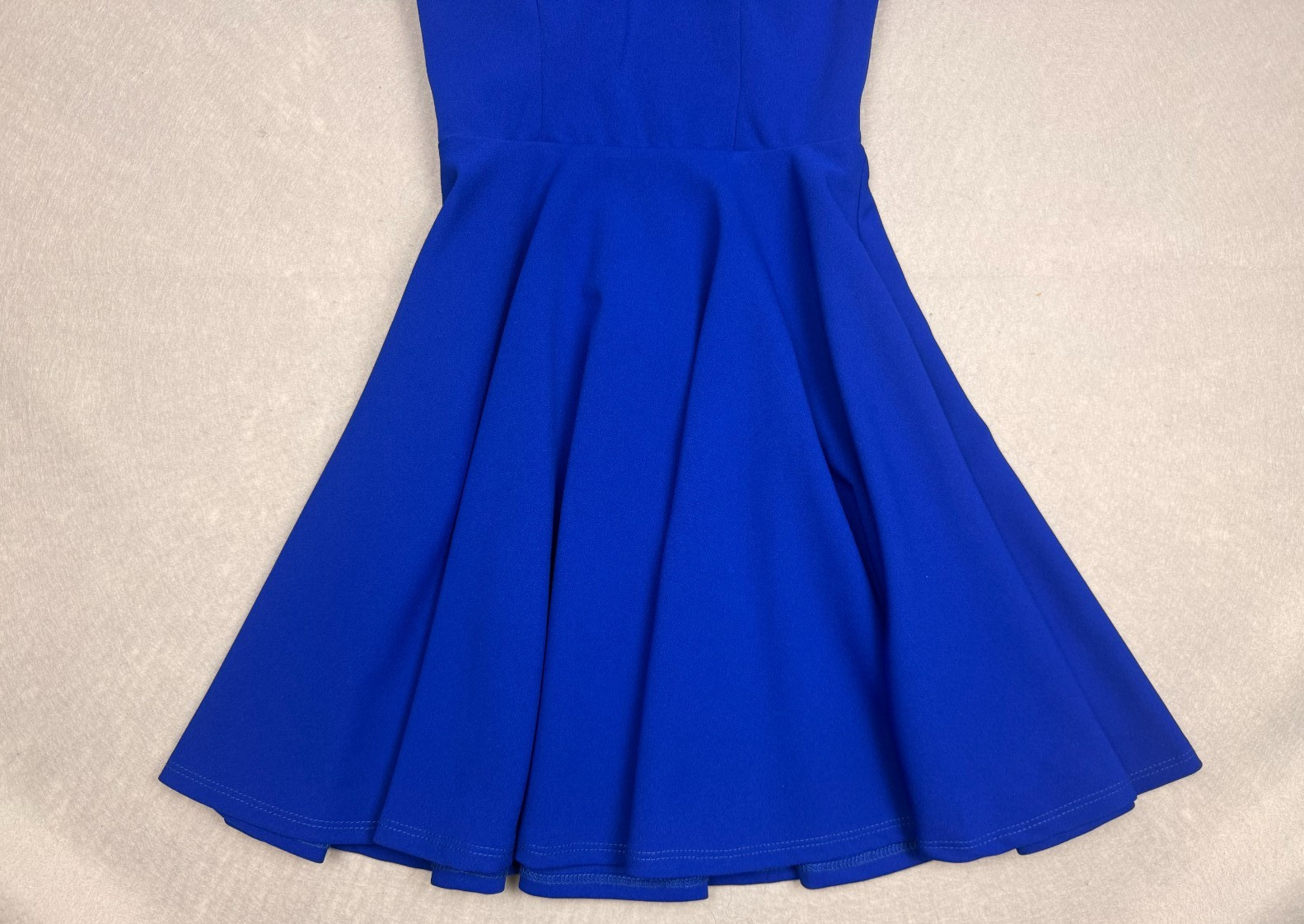 B DARLIN Junior’s Royal Blue Hi-low Fit & Flare Dress Size 0