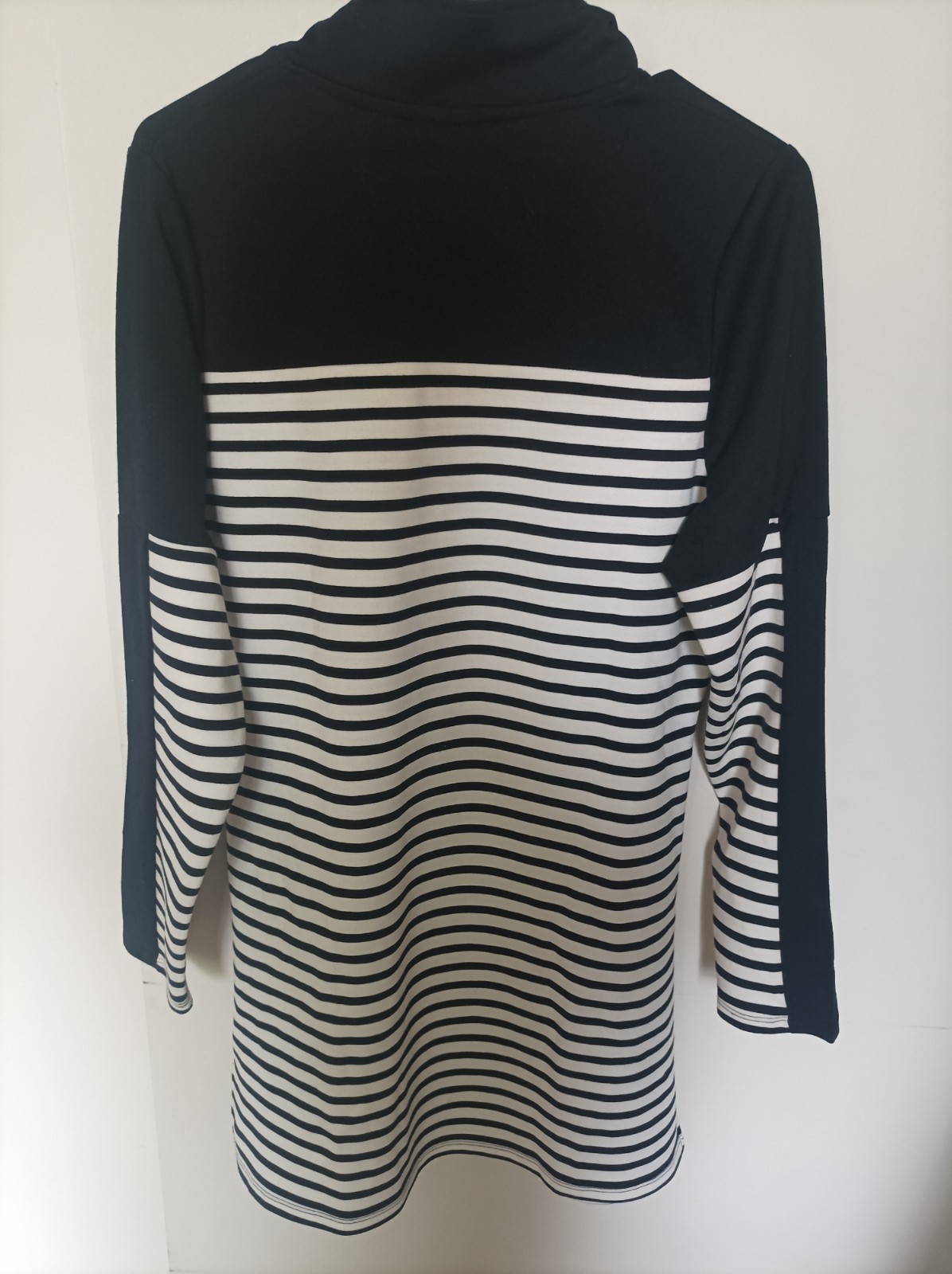 Oklahoma State University GameDay Striped Dress/Sweater Sz. LG NEW w/Tags Zipper