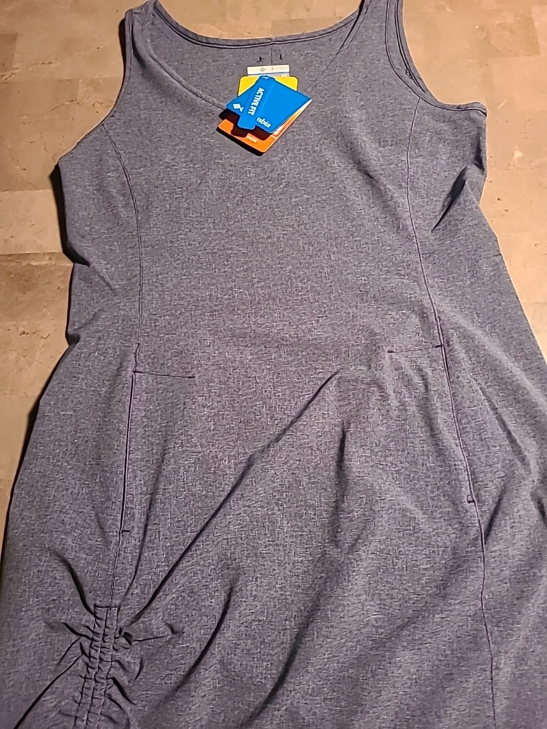 Columbia Sports Women’s Anytime Casual Dress Size Small Nocturnal Heather