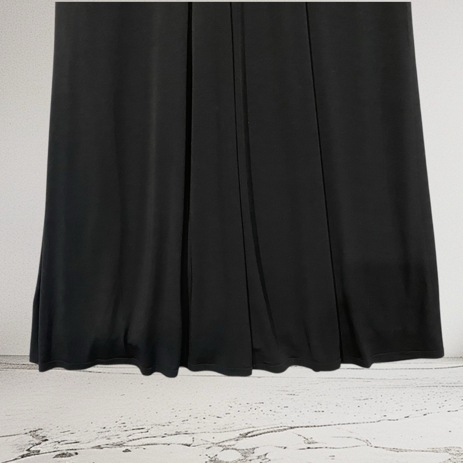 Soft Surroundings Black Beaded Maxi Dress Size XS Elegant Summer Party Event NWT