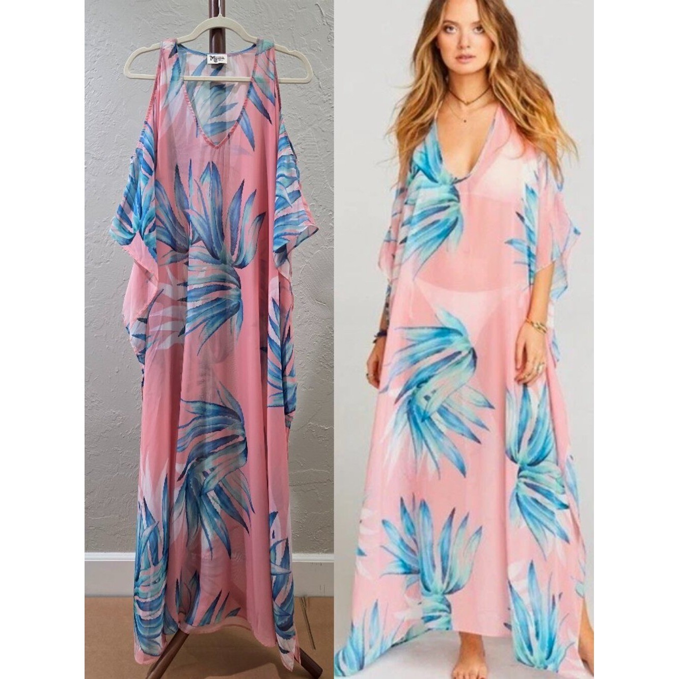 Show Me Your Mumu Tropical Print Maxi Dress