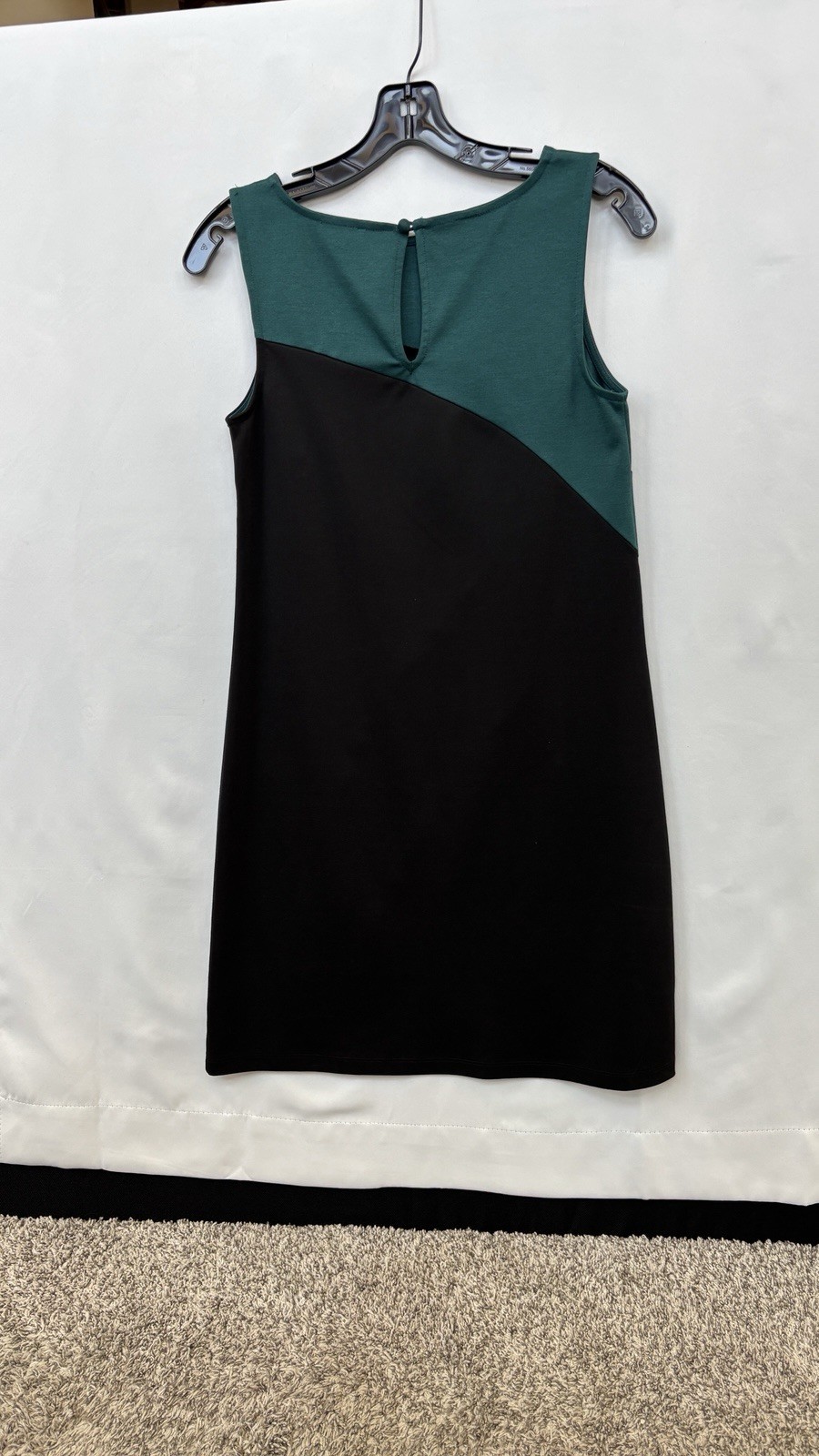 Ann Taylor Loft Green / Black Dress Size XS
