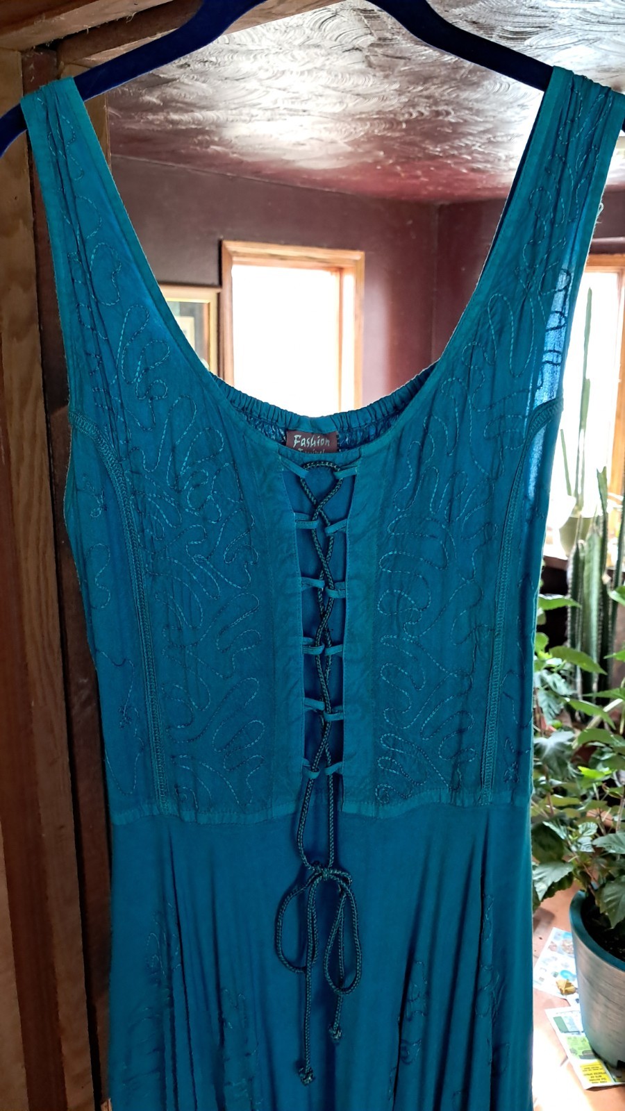 Fashion Terminal Handkerchief Hem Sun Dress Gypsy 12