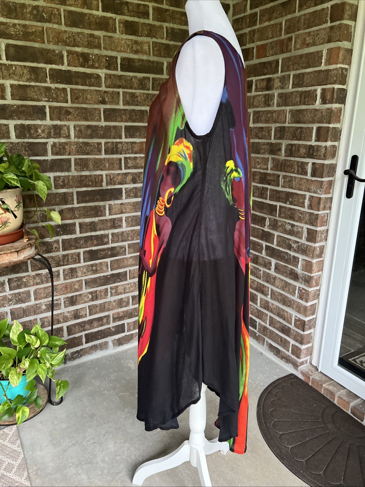 NF Lounge Sundress Sleeveless Vibrant Colors One Size S, M, L, XL Graphic Design