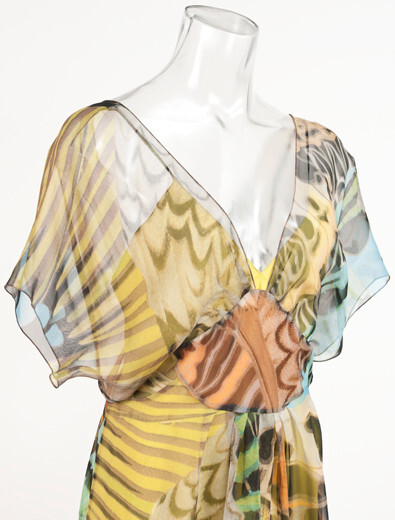 New Alberta Ferretti 2 pc Dress Size EU 42 US 8