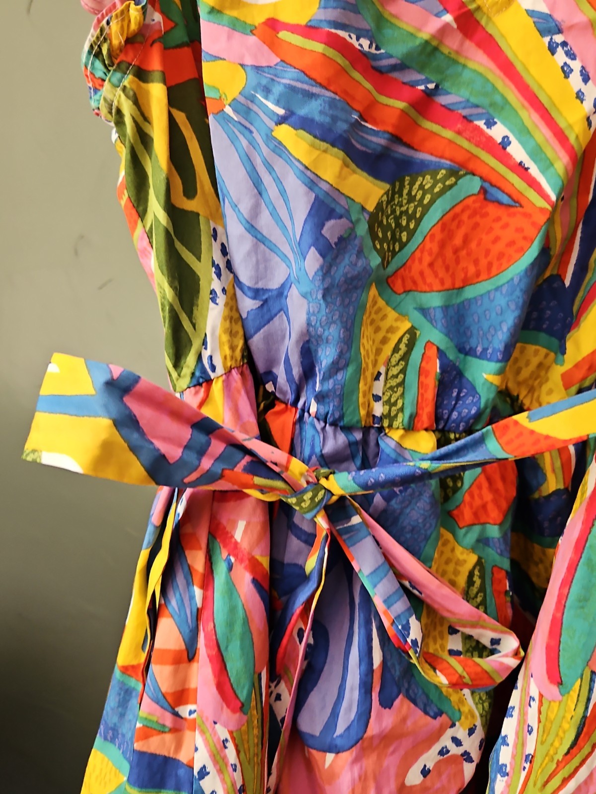 Sugarlips Womens XL New Guinea Marisol Print Dress In Excellent Condition