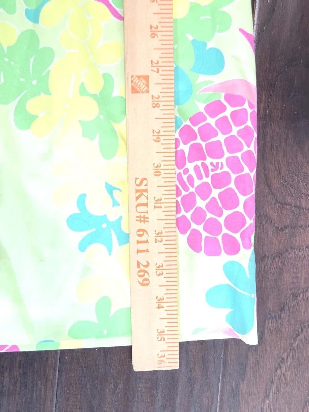 Lilly Pulitzer Home Slice Pineapple Halter Dress Cotton Women’s Size 8