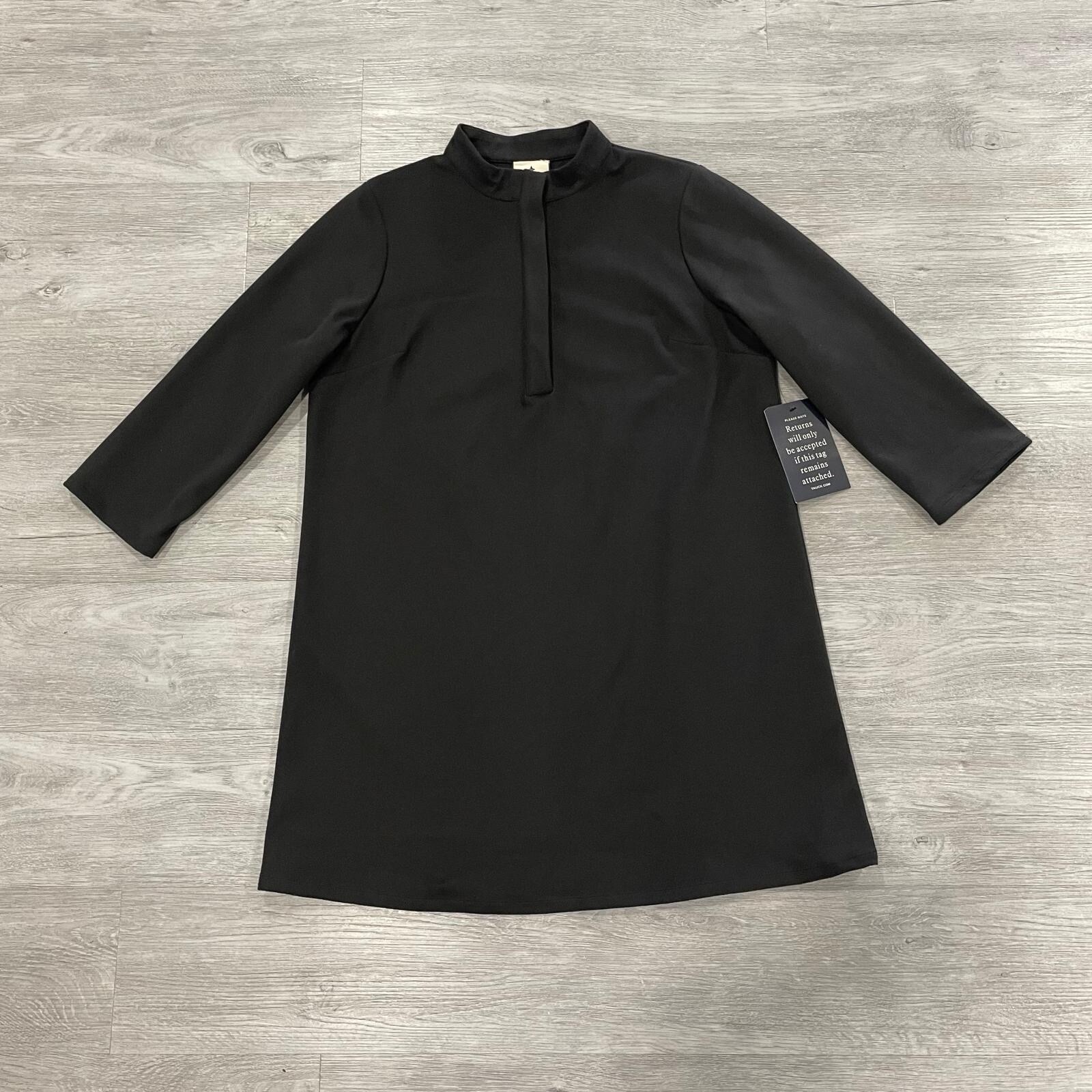 Tuckernuck Women’s XXL Avery Terry Shirt Dress Mini Button Up Stand Collar NWT