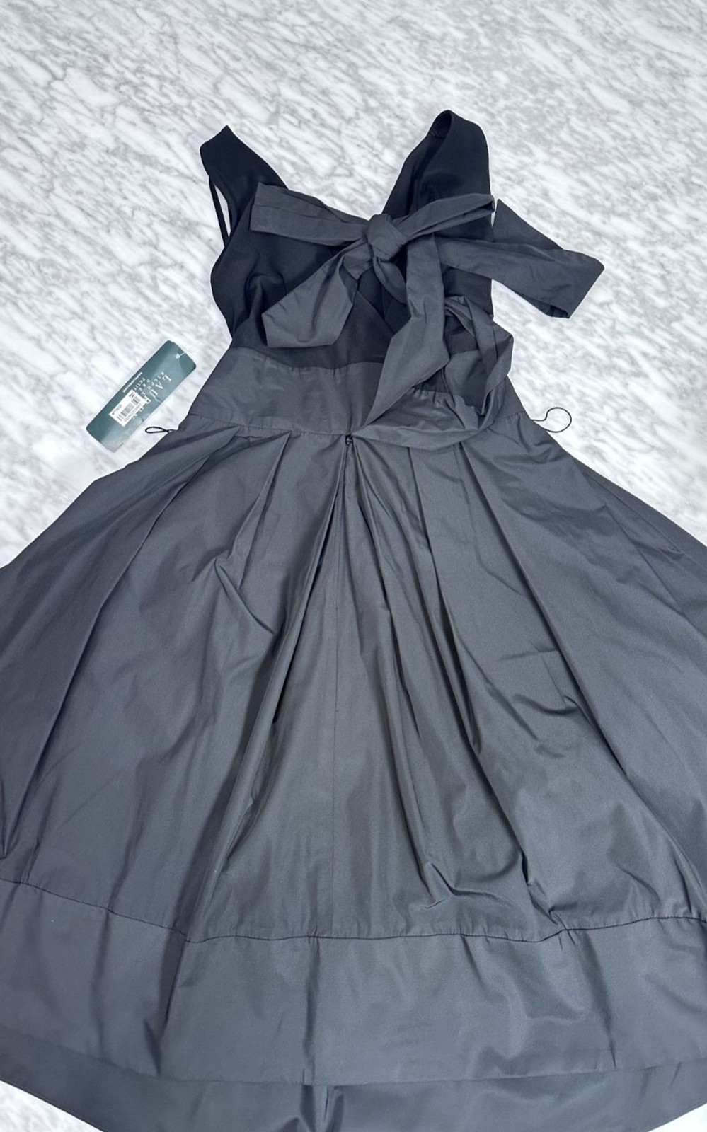 Lauren Ralph Lauren Womens Fit & Flare Any Occasion Dress Black size 4P NEW