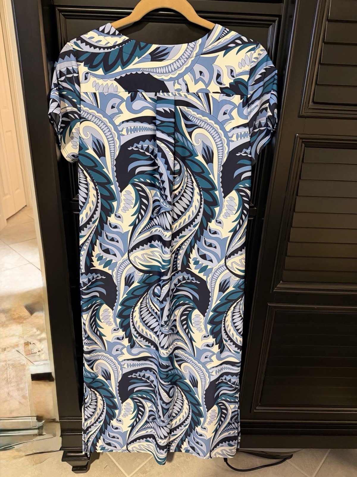 Jude Connolly Midi Long Blue Dress Size S