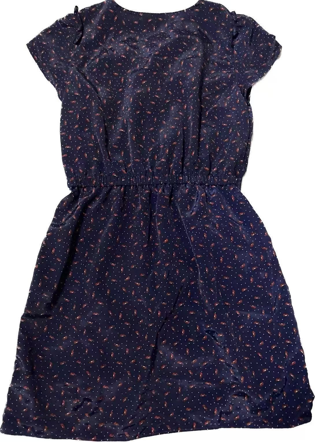 Elena Gilbert Jessica Simpson Ellington Shoe Print Dress