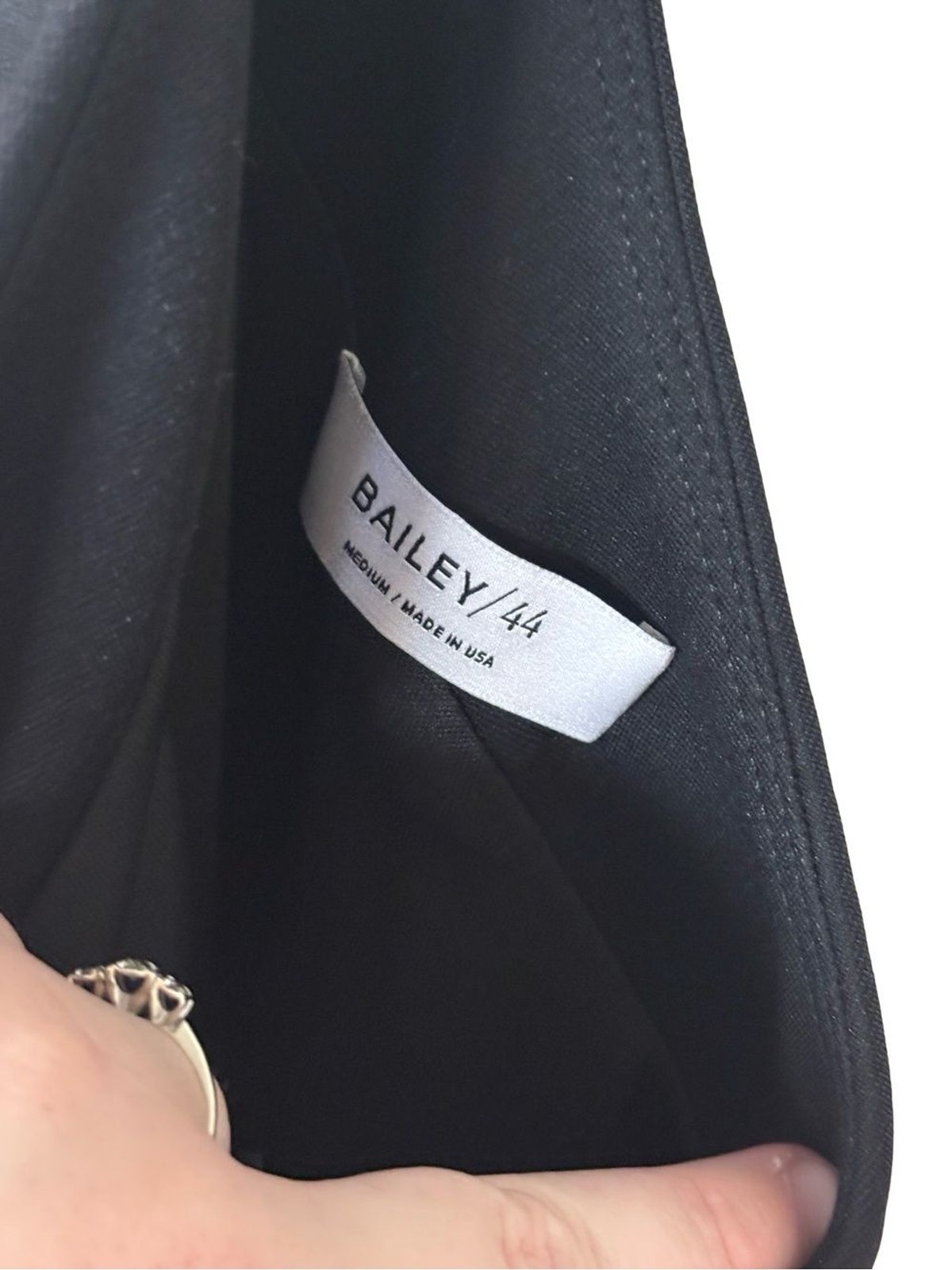 NWT Bailey 44 sz Medium Albina black dress
