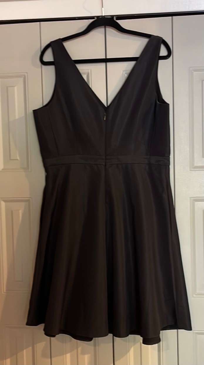 GAP Black Tafetta Dress 14