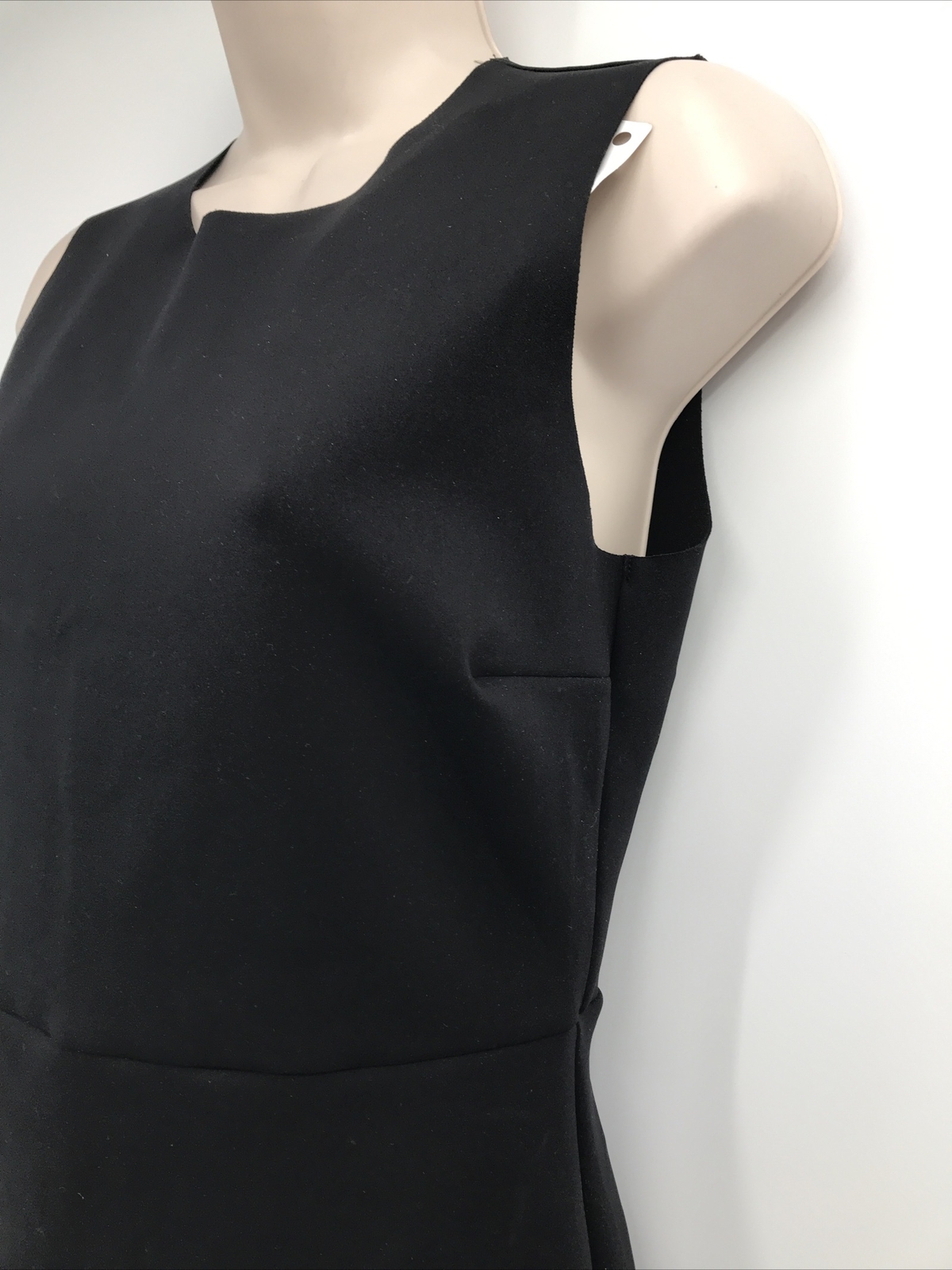 Commando Women’s Polyamide Blend Crew Neck Sleeveless Black Neoprene Dress Sz M