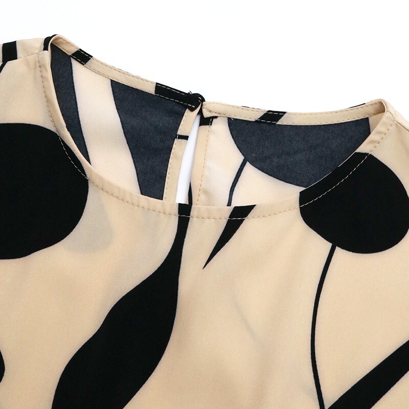 New Sleeveless Temperament Commuter Dress | Lace-Up Pleated Round Neck Skirt