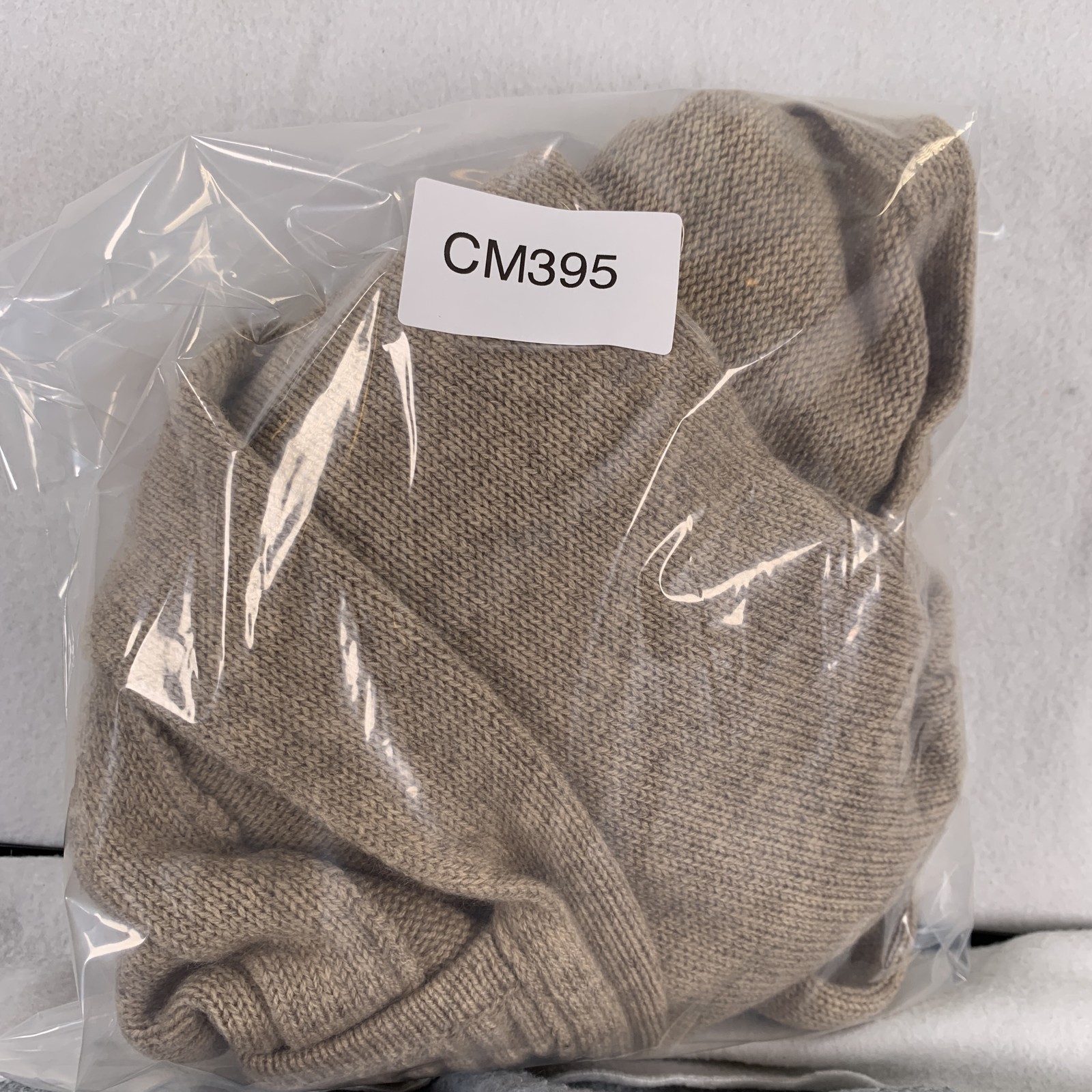 Mason Wool Cashmere Blend Open Front Cardigan Sweater Petite Tan/Camel