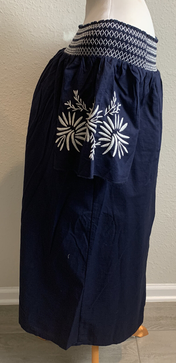 NEW Women’s Isabel Maternity by Ingrid & Isabel Off the shoulder Navy Dress XS
