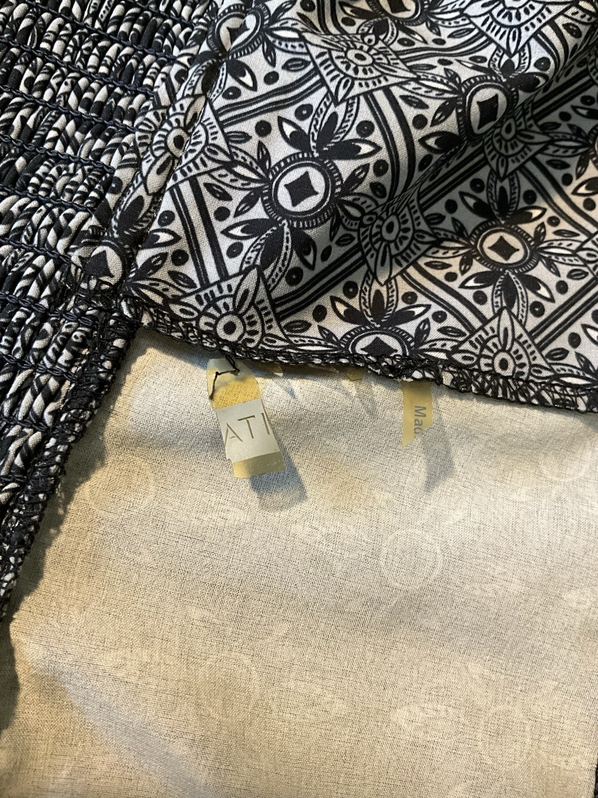 ATHLETA Gray Teal Pack Anywhere Quick Dry Halter Padded Smocked Sun Dress Sz M