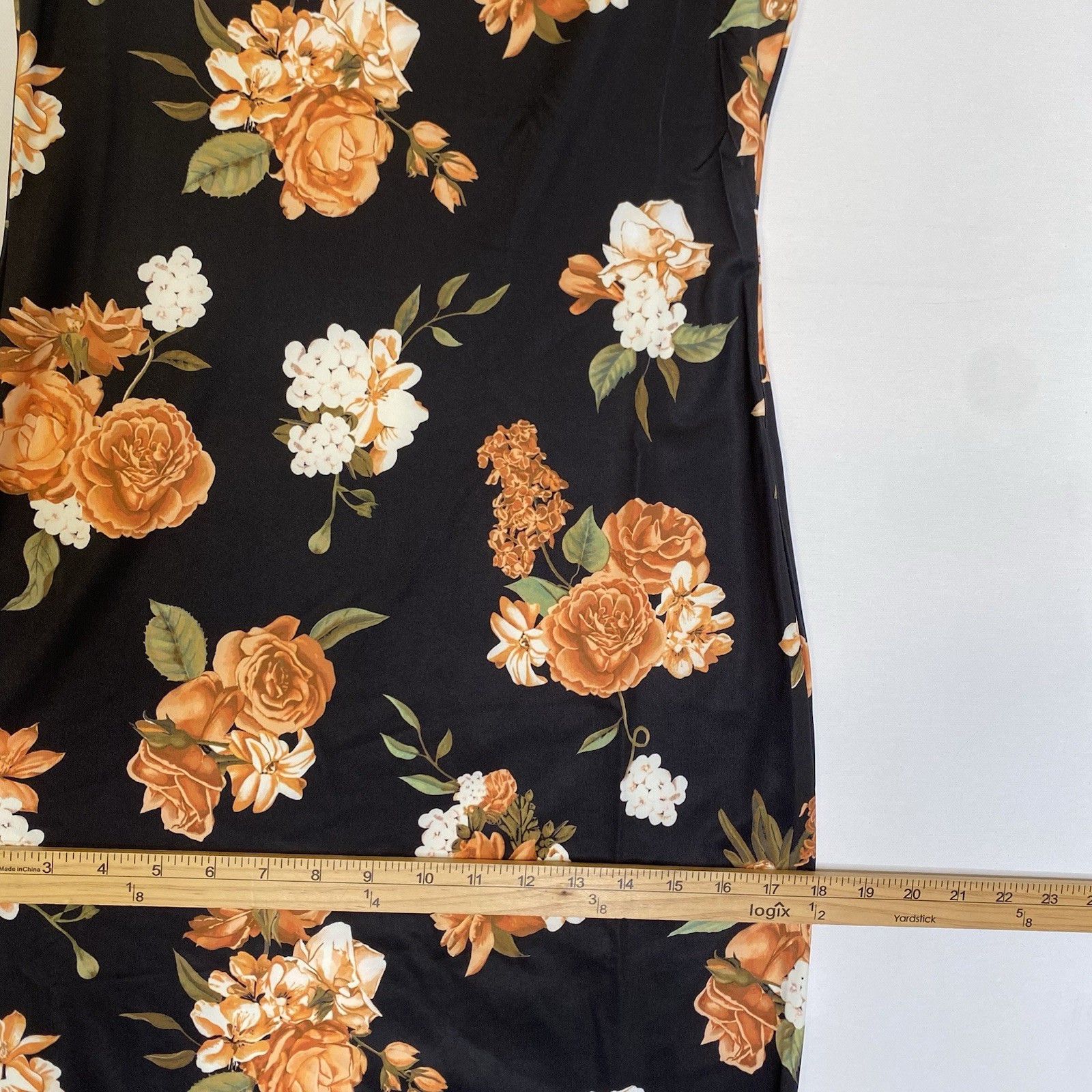 WeWoreWhat Revolve Midi Tank Dress M Floral Stretch Grunge Romance Gothic Chic