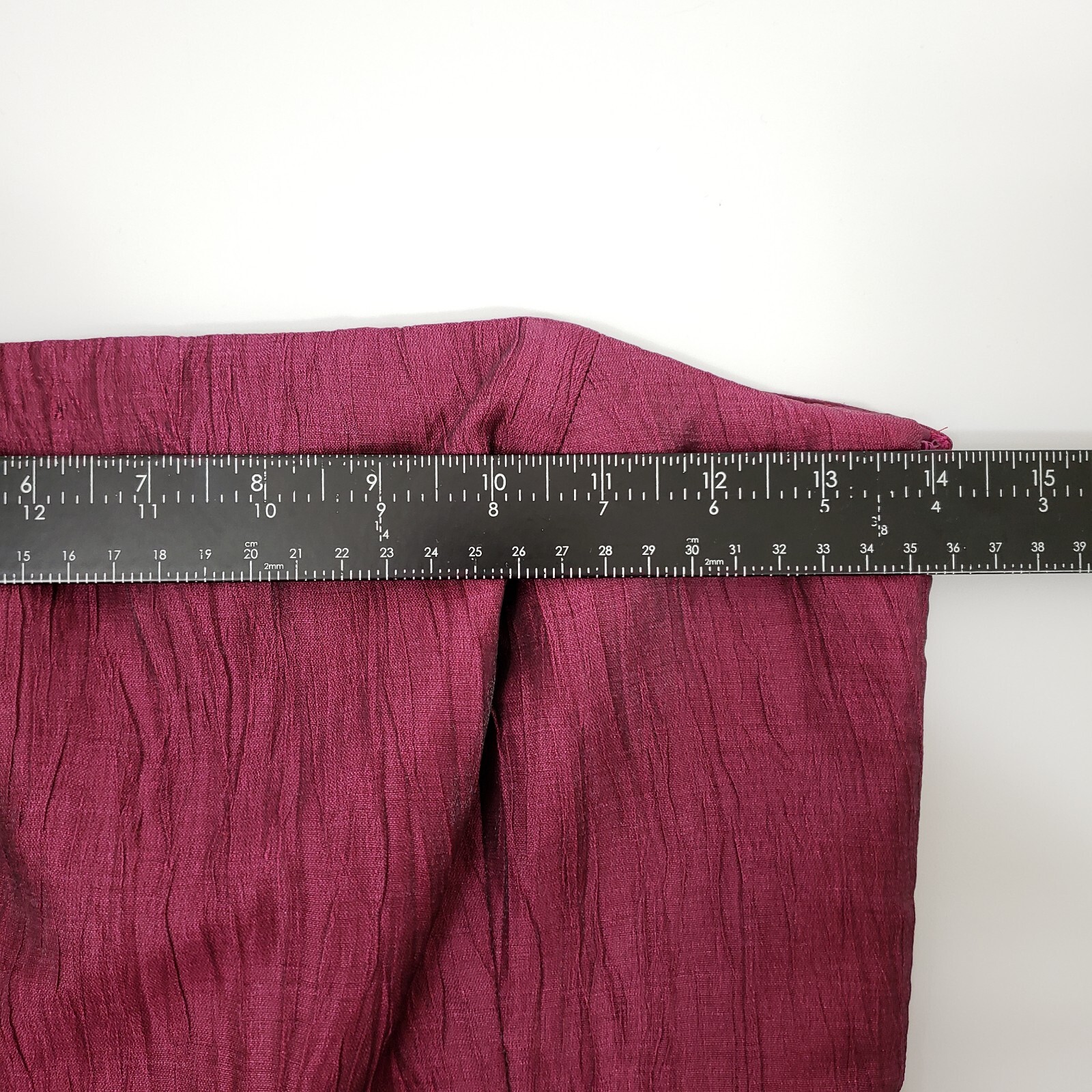 Ann Taylor Loft Size 6P Strapless Dress Magenta Slight Shimmer Taupe Gray