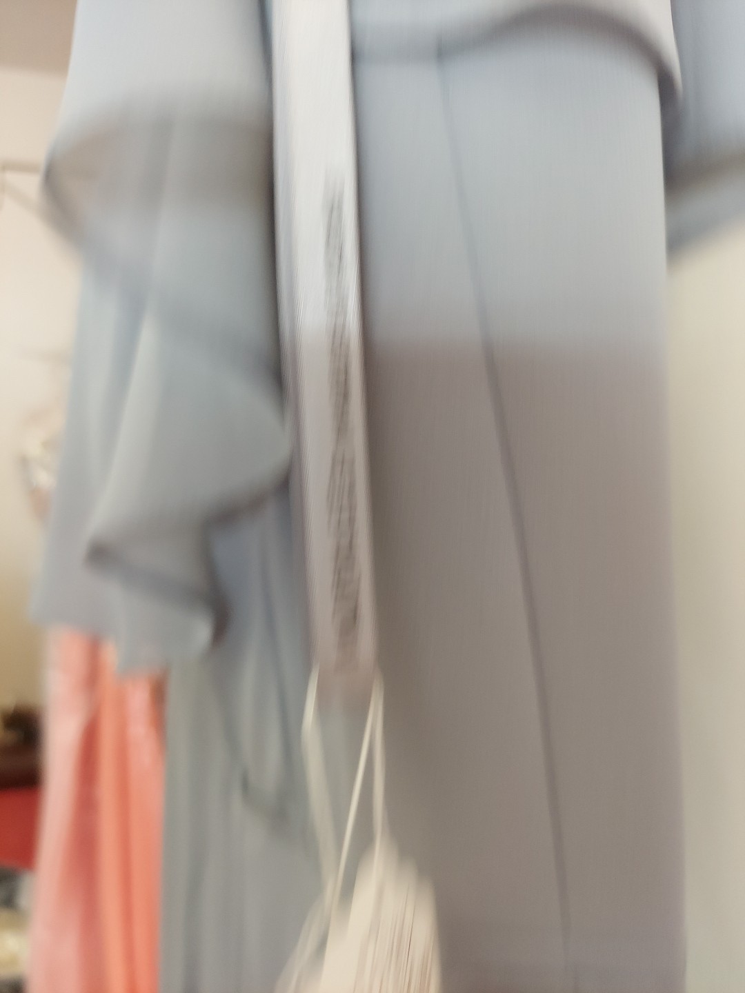 MorileeSize10 Lt. Grey Ruffle Top /zipbk Pantsuit/dress Look.one Shoulder 50%off