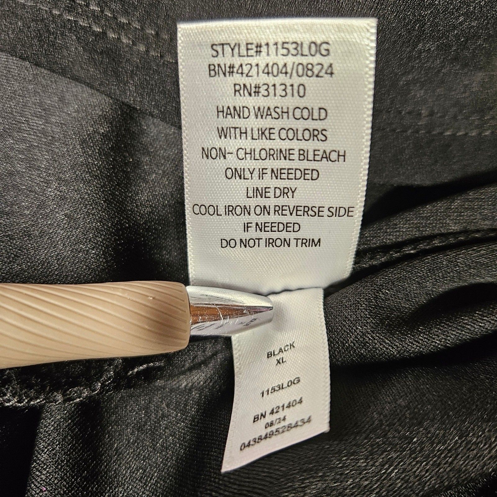 Invitée Womens XL Black Strapless Pearl Trim Draped Asymmetrical Cocktail Dress