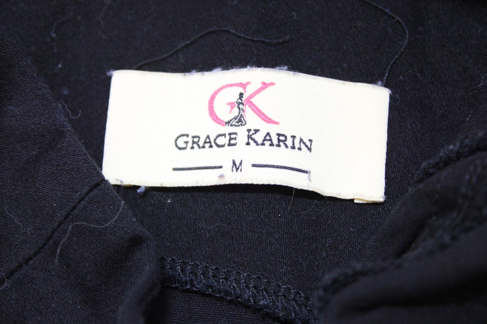 Grace Karin Dress Juniors Medium Dark Coquette Twee Monogram Floral Midi