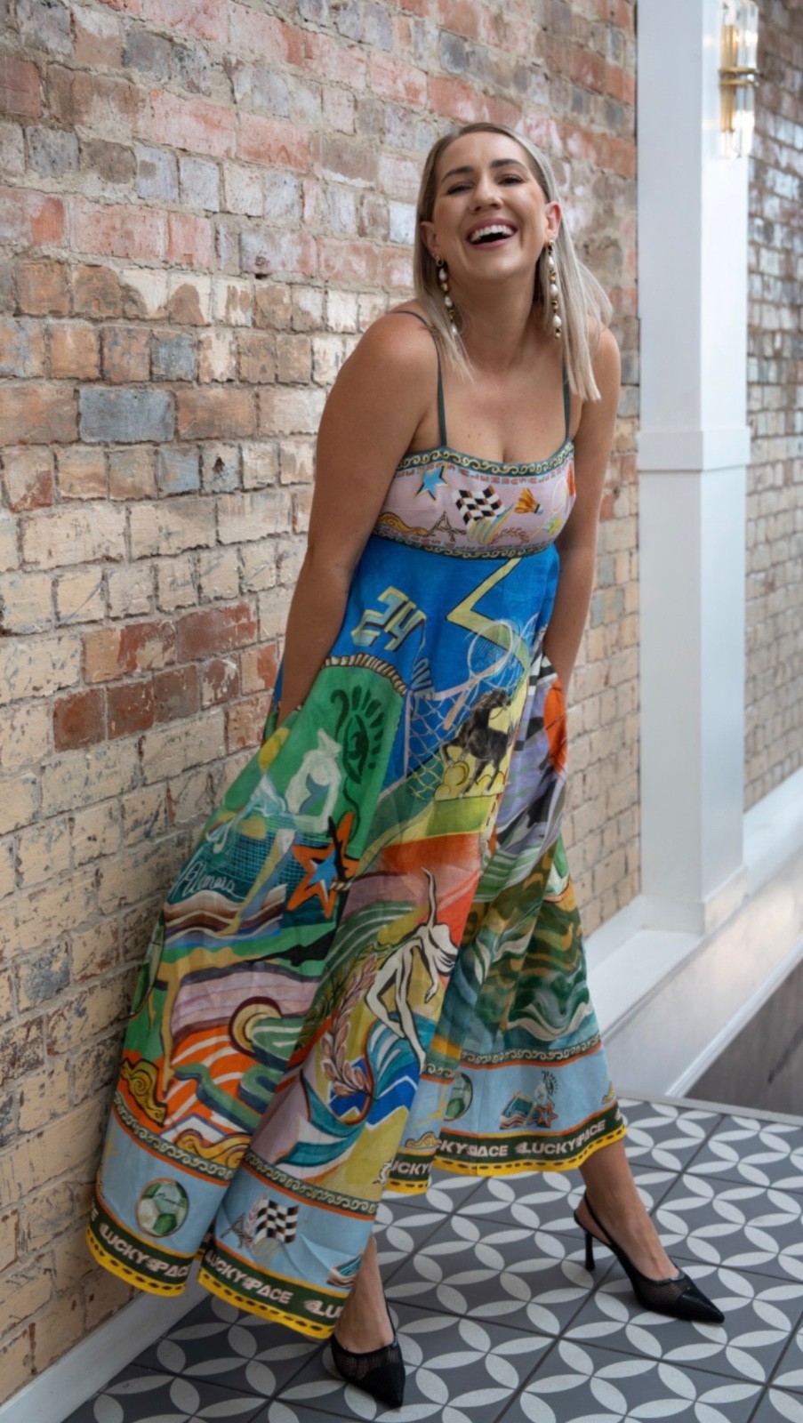 ALEMAIS LUCKY PACE SUNDRESS SIZE 16 BNWT