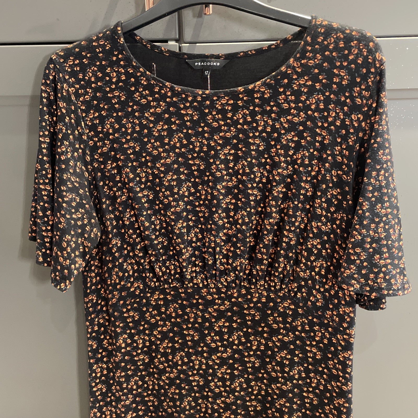 Lovely Tunic Dress Size 12 EX COND All Year Wear Spring Summer Autumn Winter