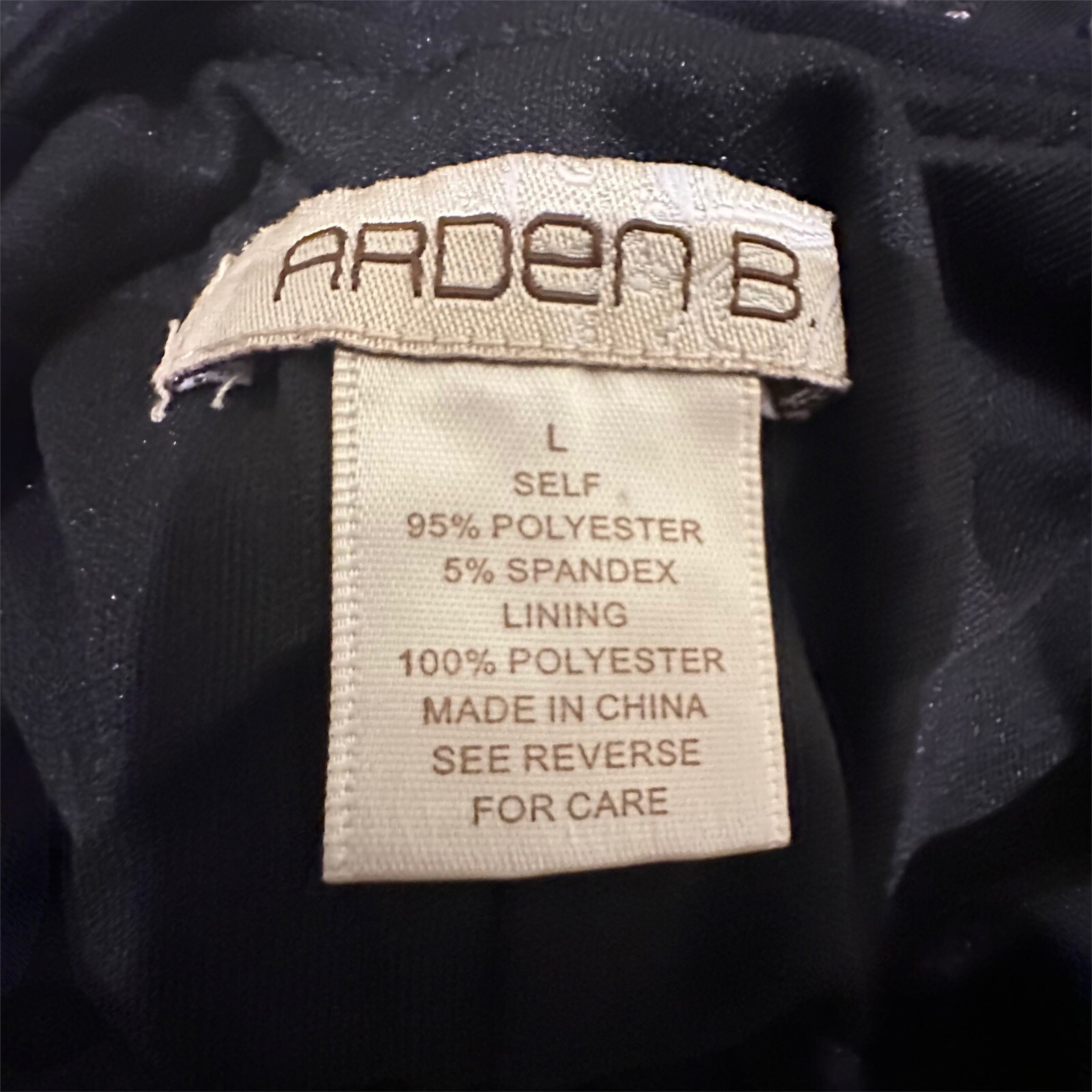 FABULOUS Arden B Nights Sequened Evening Dress Elegant Temperament Sequins Sz L