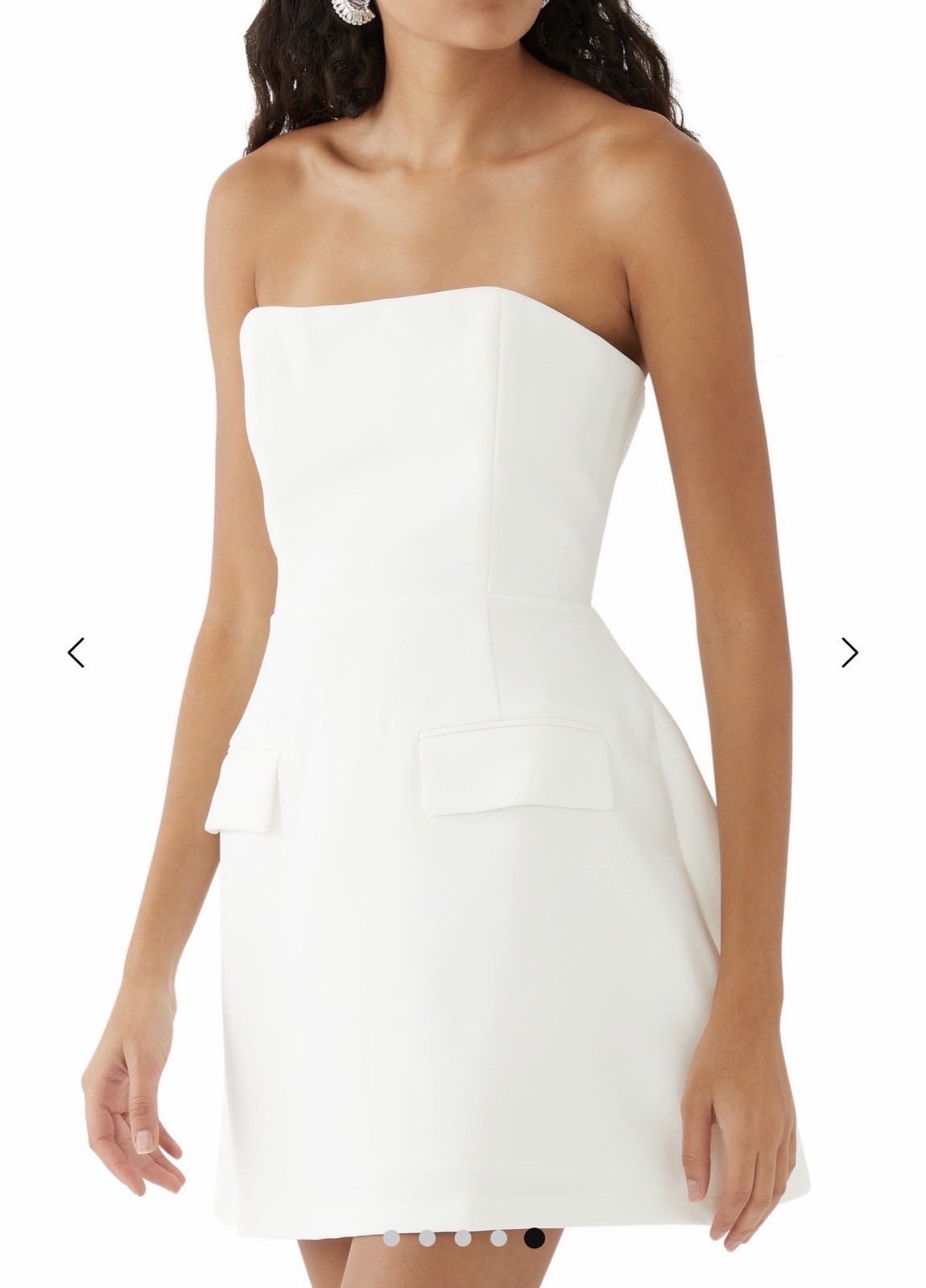 Women’s Odd Muse Mini The Ultimate Muse Dress In White Size XS New with Tags