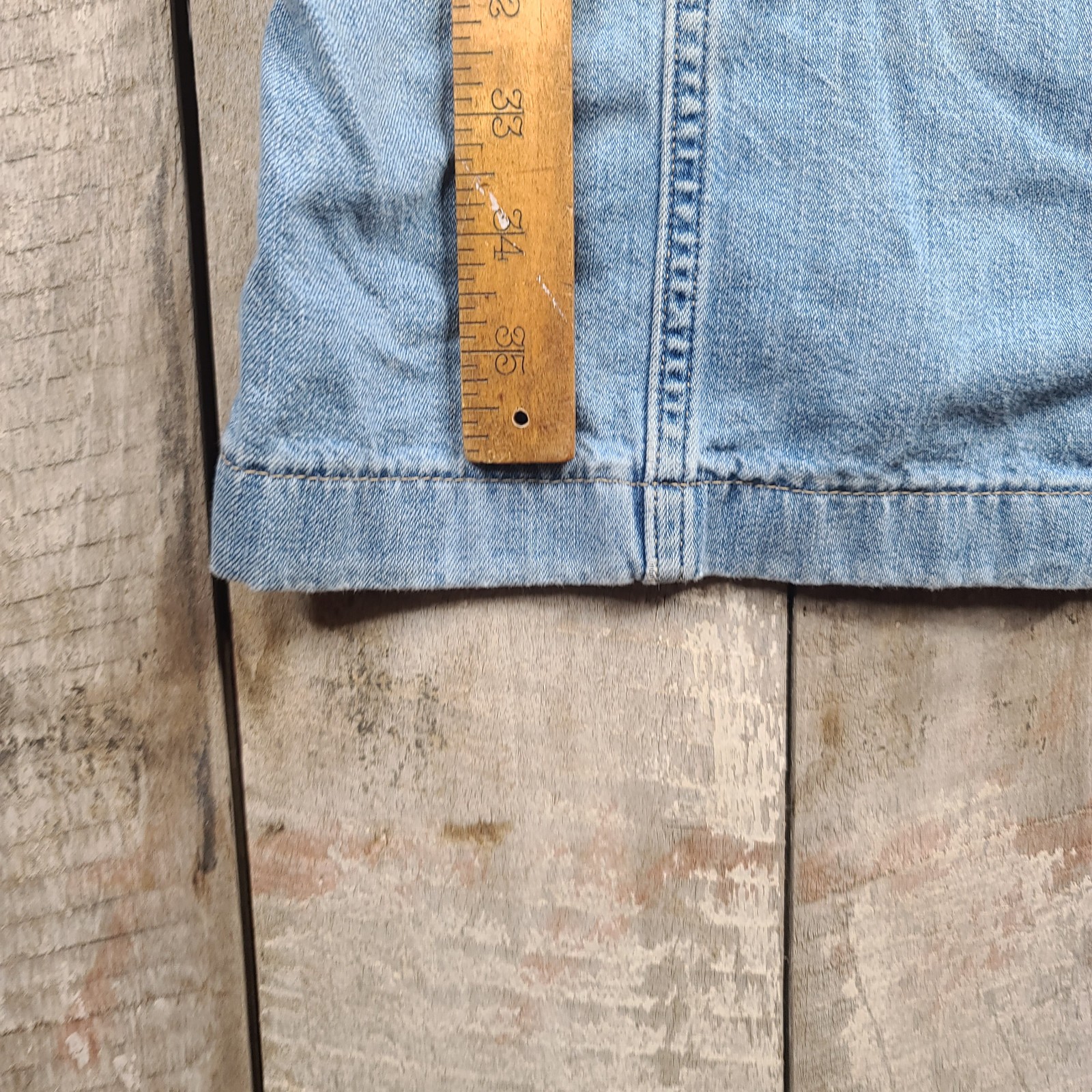 Levi’s Alisha Way Back When Denim Short Dress Blue Jean Sleeveless Size XL