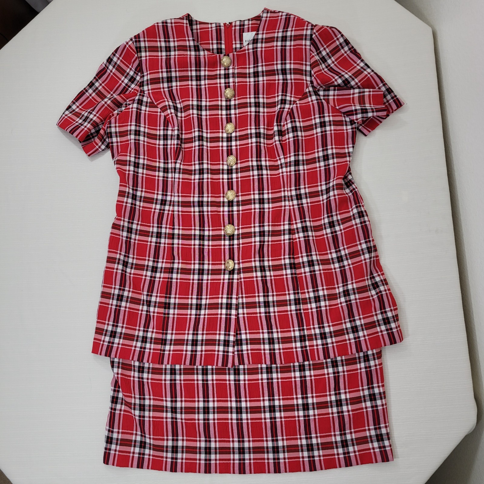 Balmore Plus Womens SZ 18W 46″ Jacket Dress Sheath SS Cool Classic Easy Care