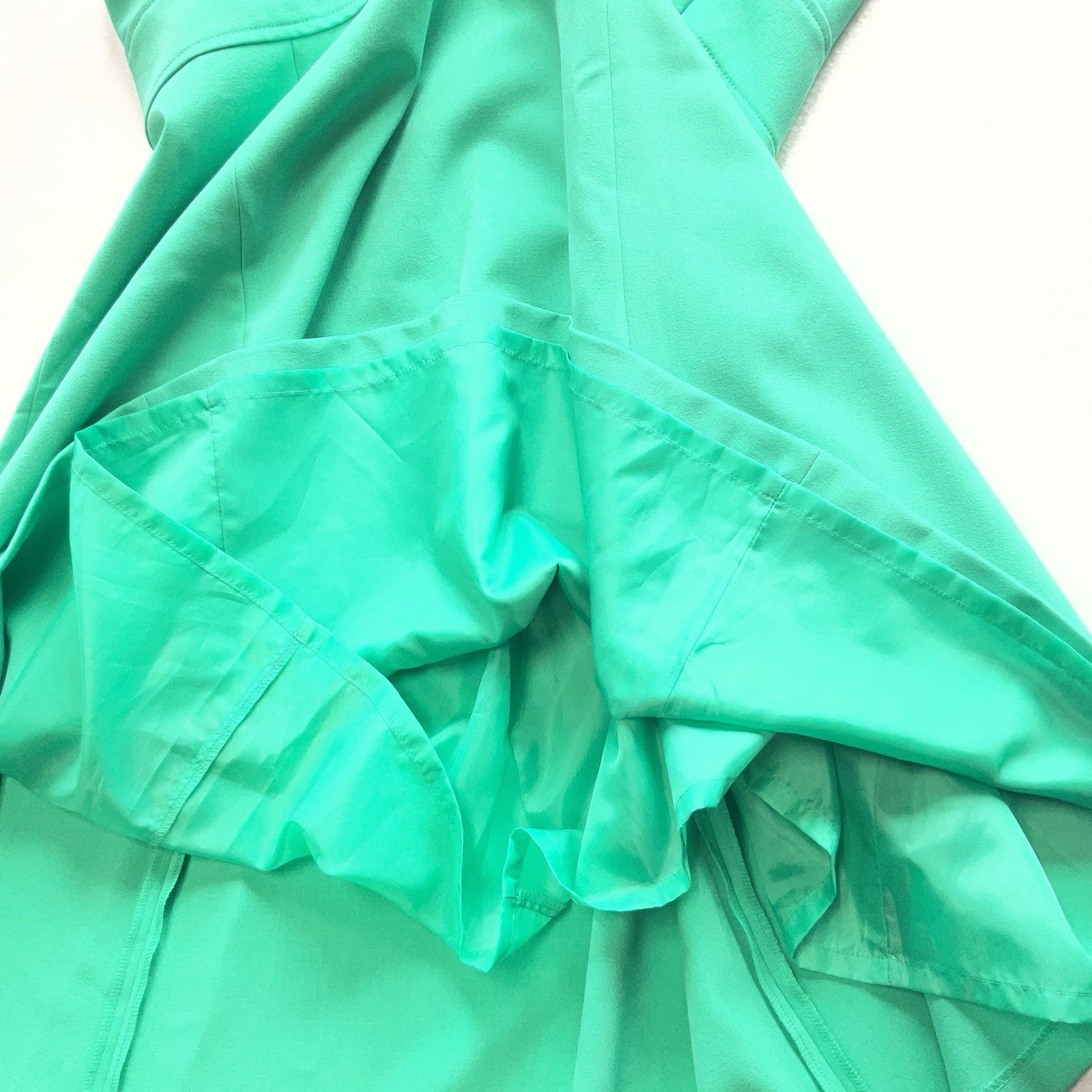 Evan Picone Black Label Spring Green Women’s Sleeveless Fit & Flare Dress Sz 14