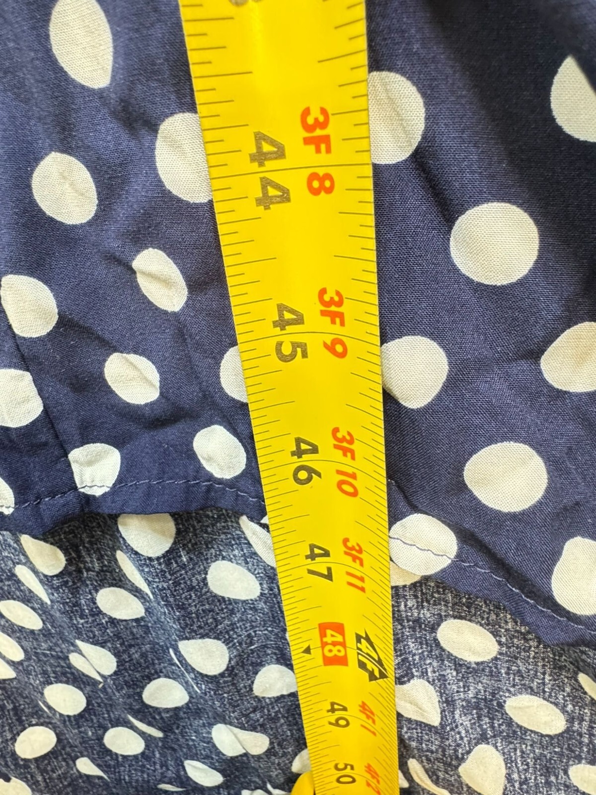 Lilbetter Womens Polka Dot Maxi Sleeveless Dress Medium Blue & White Strappy
