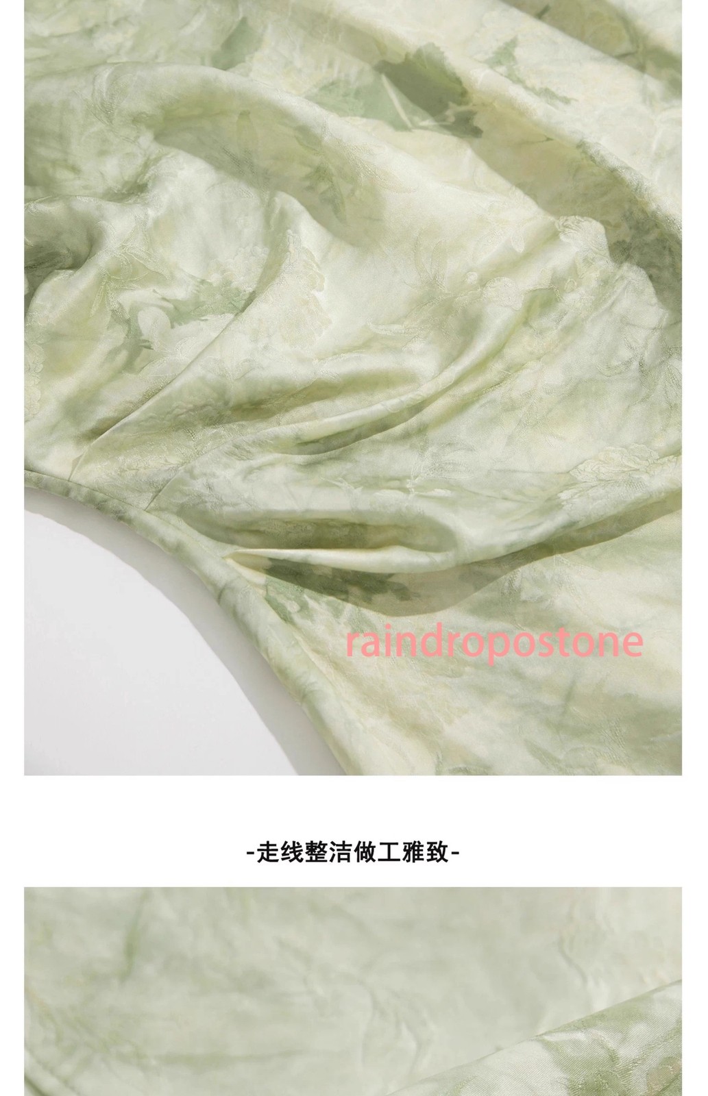 Womens Stand Collar Floral Printed Mid Long Dress Sleeveless Retro Chinese Style