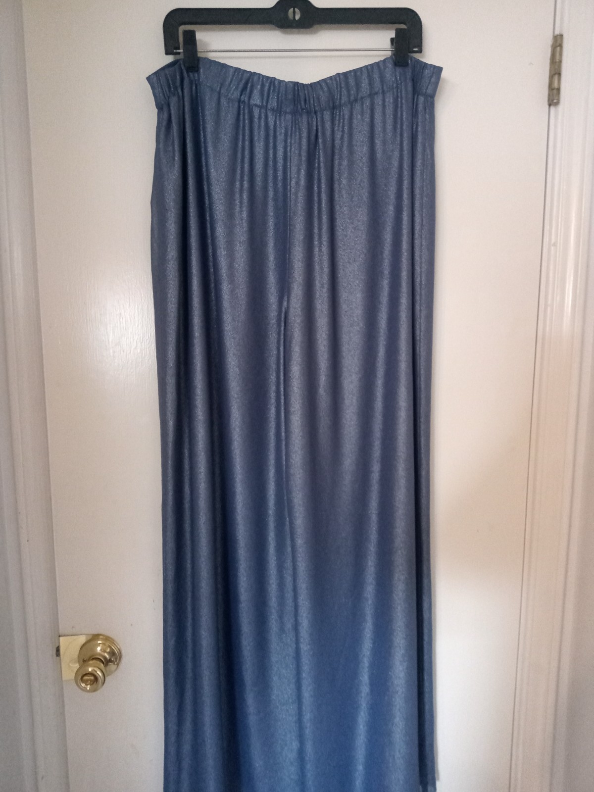 Joseph Ribkoff LDS Pull On Pants silver 16 Stretch Formal Trousers nwt wide leg