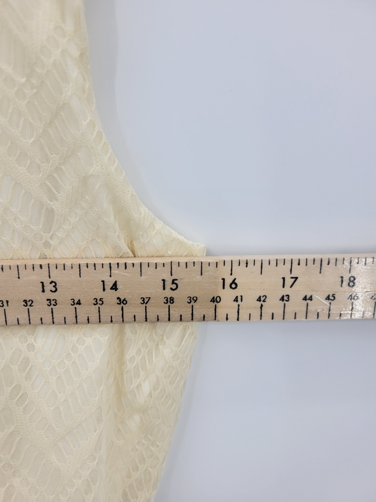 Maurices Dress Womens Medium Cream Stretch Lace Overlay Sleeveless Cottagecore