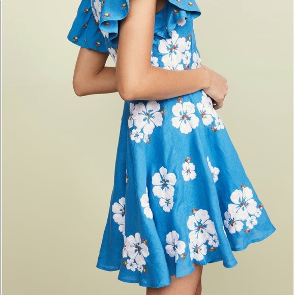All Things Mochi Kay Dress in blue