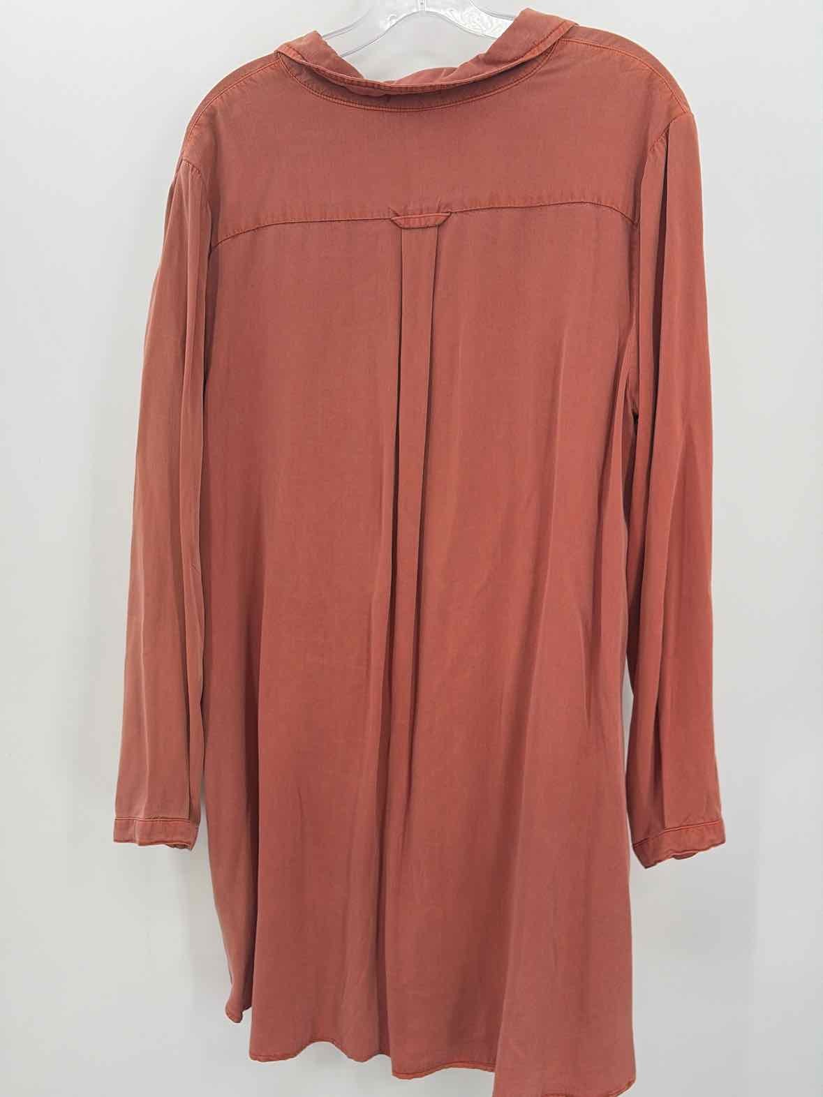 Pre-Owned Rag & Bone Brown Size Medium Short Long Sleeve Dress