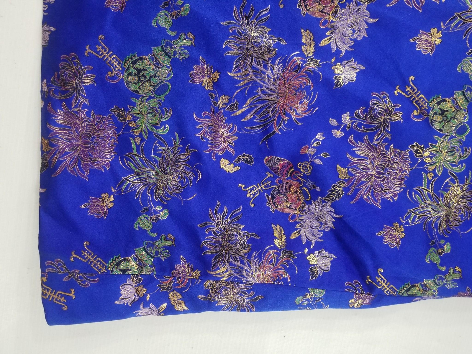 Vintage Traditional Korean Silk Brocade Hanbok Jacket